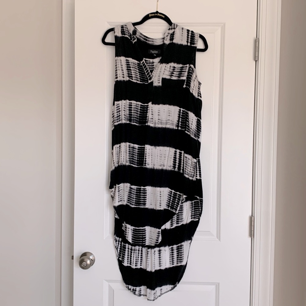 Swim High Low Cover Up Dress